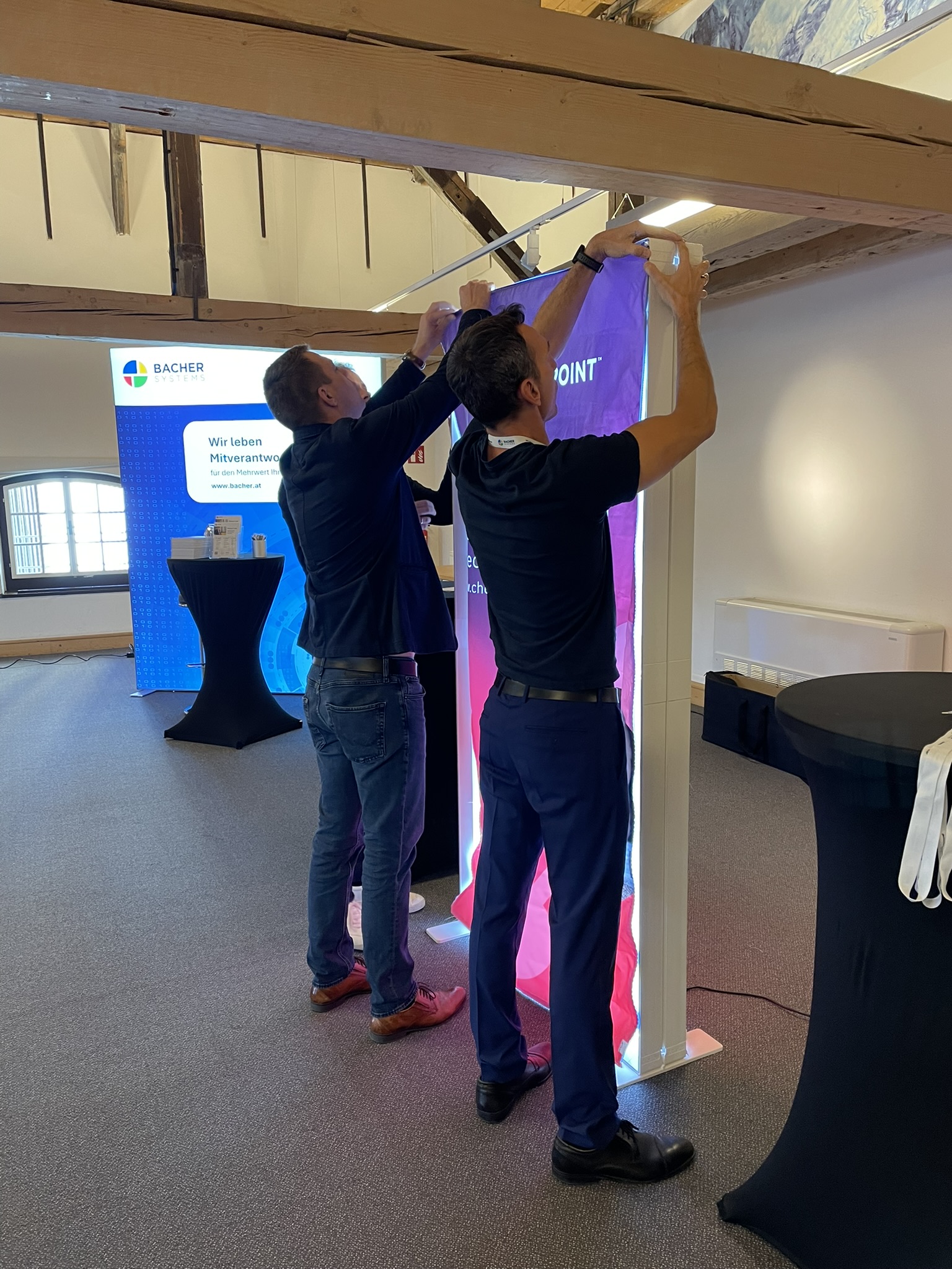 Aufbau CP Stand